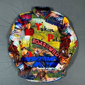Polo Ralph Lauren Expedition Outdoor Sportsman Flannel Shirt XL Large